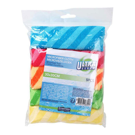 Jeu de chiffons en microfibres, 5 pcs.