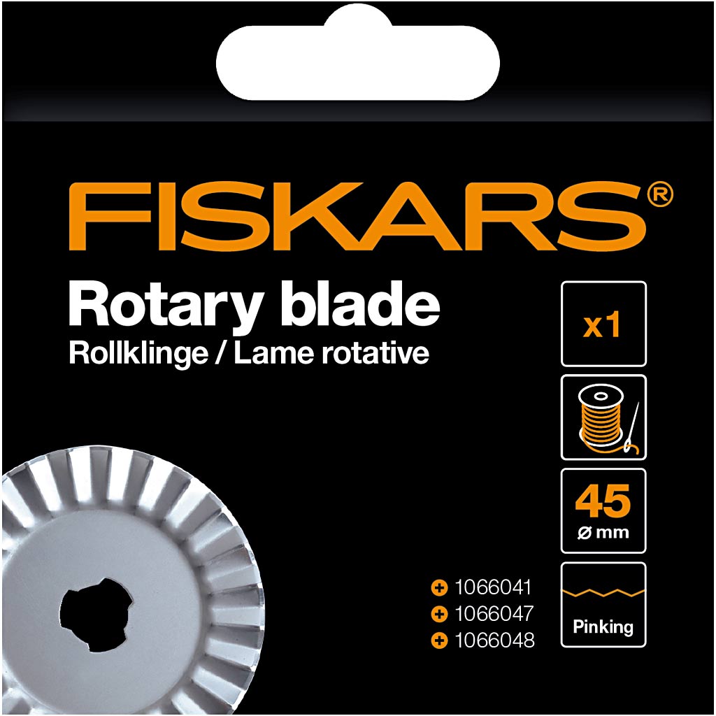 Coupeur rotatif Fiskars, d 45 mm, 1 pièce