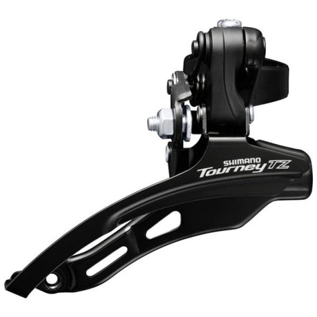 Shimano Voorkerilleur 6 Tourney à 7 vitesses TZ FD-TZ510 Down Swing avec haute pince Ø31,8 mm 48T