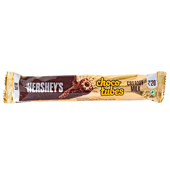 Hershey's tubes de chocolat au lait crémeux (12x 25gr)