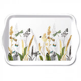 Plateau Ambiente fleurs ornementales 13x21cm