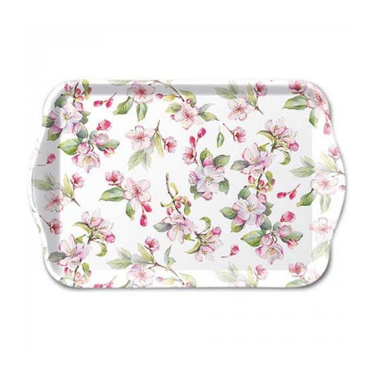Plateau Ambiente 13x21cm fleur de printemps
