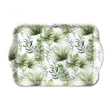 Plateau Ambiente 13x21cm feuilles de jungle