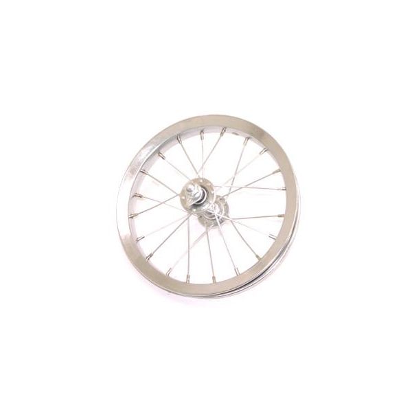Roue avant 12 1 2 * 2 1 4 chrome