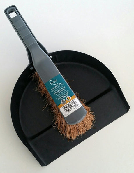 Pelle à poussière Linea et boîte métallique