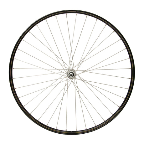 Cordo voorwiel 28 1 2 22-635 rvs spaak zwart