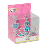 Prinsessen accessoireset tiara en oorbellen