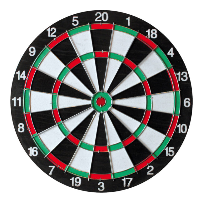 Dartboard with arrows