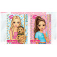 Carnet Besties néon a6 60 feuilles 2 assortis