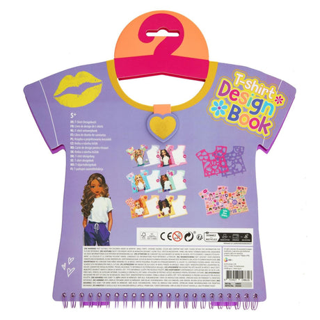 Livre de conception de t-shirts besties du groupe d'artisanat créatif, 20 feuilles
