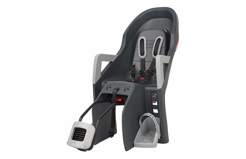 Fixation de cadre Guppy pour banquette arrière Polisport. gris foncé