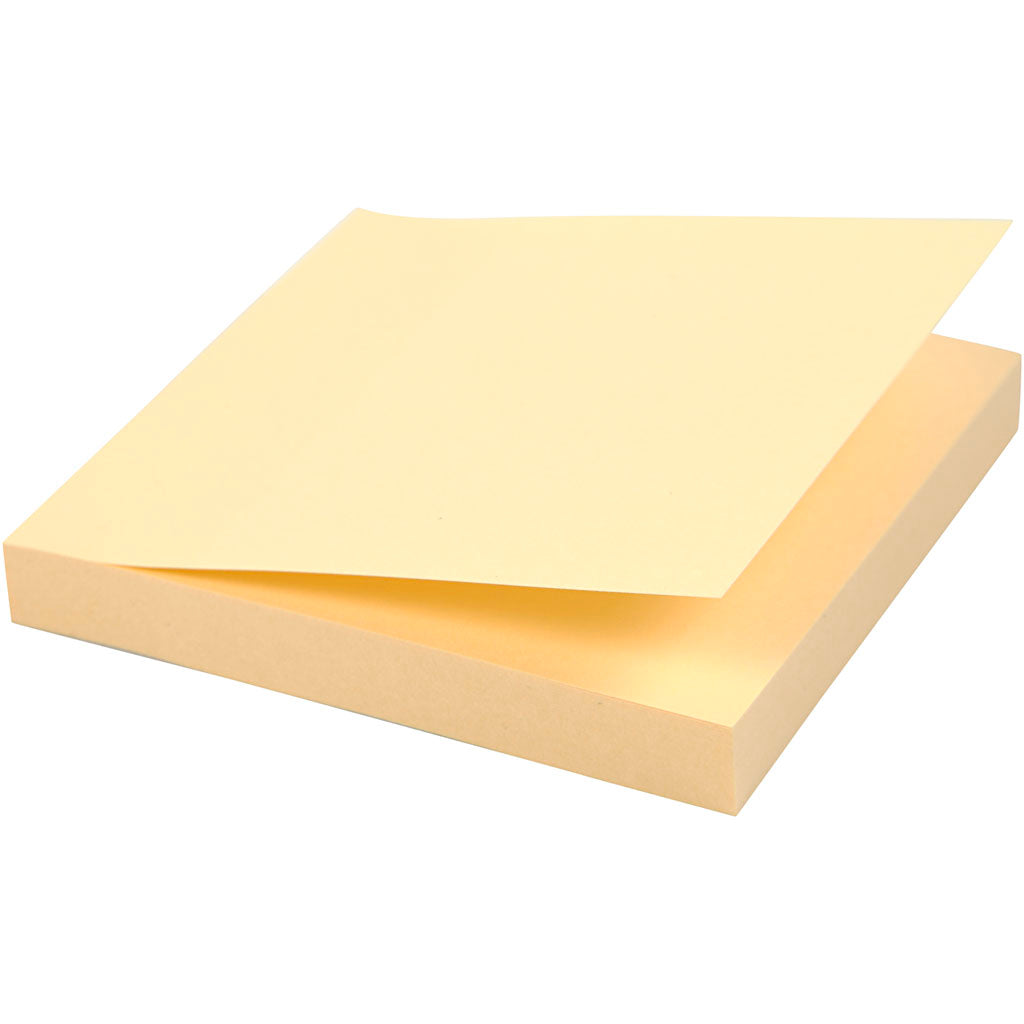 Notes autocollantes, format 75x75 mm, 12 pièces, 1 boîte