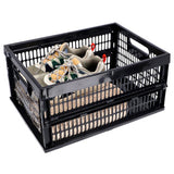 Caisse pliante Curver 34l noir