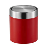Eko poubelle de table fandy 1,5l - rouge | 2 pièces