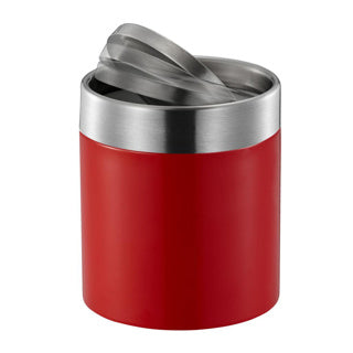 Eko poubelle de table fandy 1,5l - rouge | 2 pièces