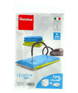 Sac sous vide Metaltex et valve hermétique xl 80x120 cm | 2 pièces