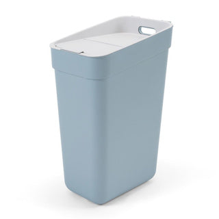 Poubelle prête à collecter Curver - 30 litres - bleu gris clair
