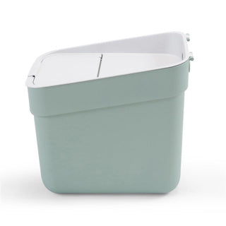 Curver poubelle prête à collecter 20 litres - vert gris clair