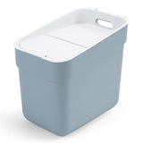 Poubelle prête à collecter Curver - 20 litres - bleu gris clair