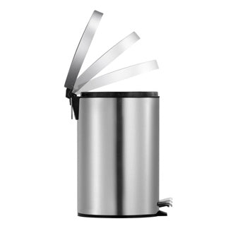 Poubelle à pédale Eko 3l classique inox mat