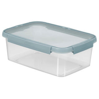 Curver boîte de conservation alimentaire smart fresh eco rectangulaire - 3,5l - bleu transparent