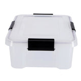 Boîte hermétique Iris 10l transparente 30x40x15 cm | 3 pièces