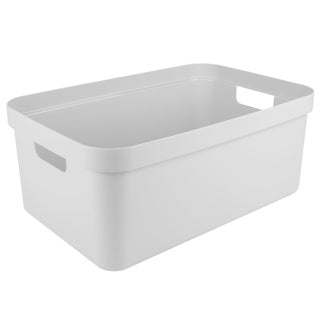 Boîte de rangement pour articles solaires sigma - plastique - 45 litres - blanc - boîtes de rangement bacs - rangement - 39 x 59 x 24 cm
