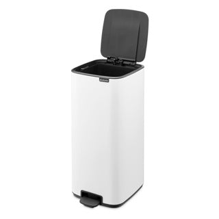 Poubelle à pédale Brabantia bo - 30 litres - blanc