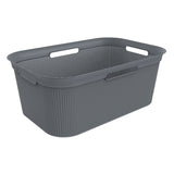 Rotho panier à linge flexible brisen 41 l anthracite