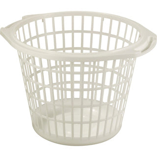 Sunware basic panier à linge 48cm rond blanc | 2 pièces