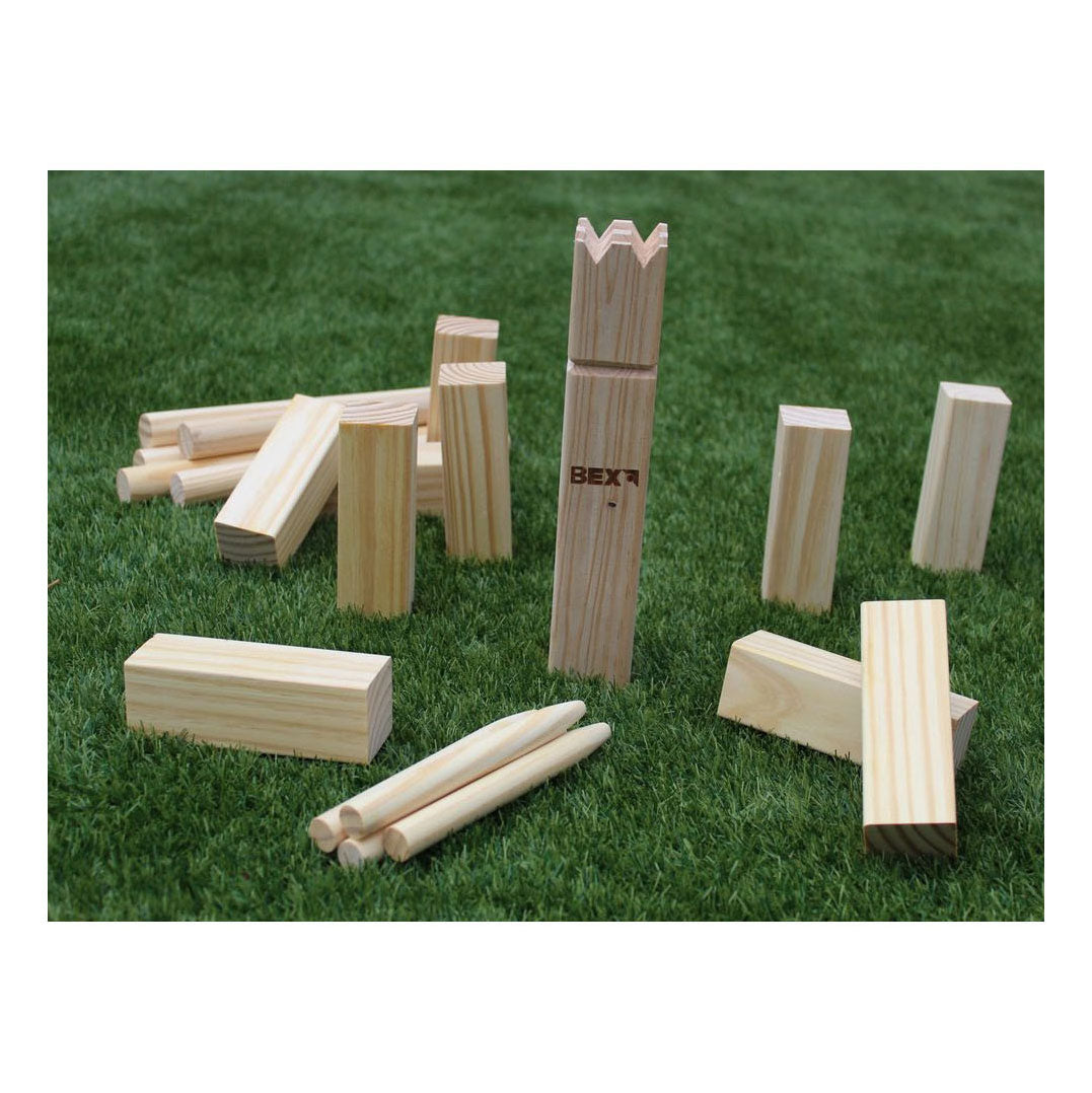 Bex côté extérieur en bois kubb basic