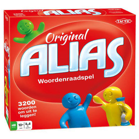 Tactic Alias - jeu de société - jeu de société - jeu de mots - jeu familial - à partir de 10 ans - plus de 8 millions vendus dans le monde