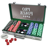 Taktikpokerkoffer, 300 Chips