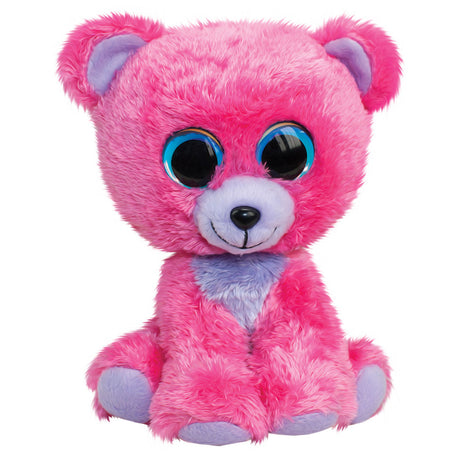 Peluche Lumo stars - ours framboise, 15cm