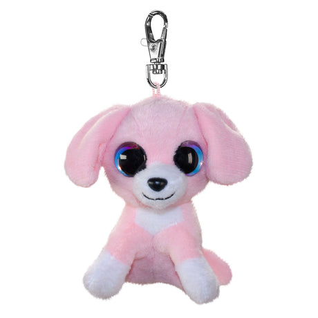 Porte-clés Lumo étoiles - chien pinky