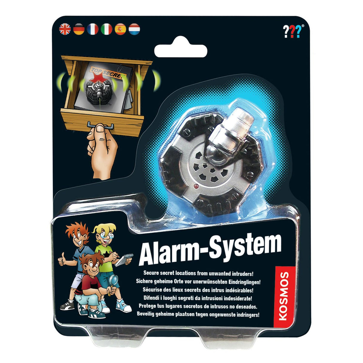 Système d'alarme secret Cosmos
