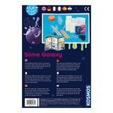 Expérience Cosmos avec du slime extraterrestre