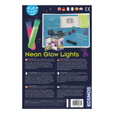 Lampes lumineuses au néon Cosmos - ensemble d'expérimentation - concevez des décorations lumineuses avec de la lumière UV - comprenant des marqueurs spéciaux et une lampe à lumière noire - créez un art lumineux