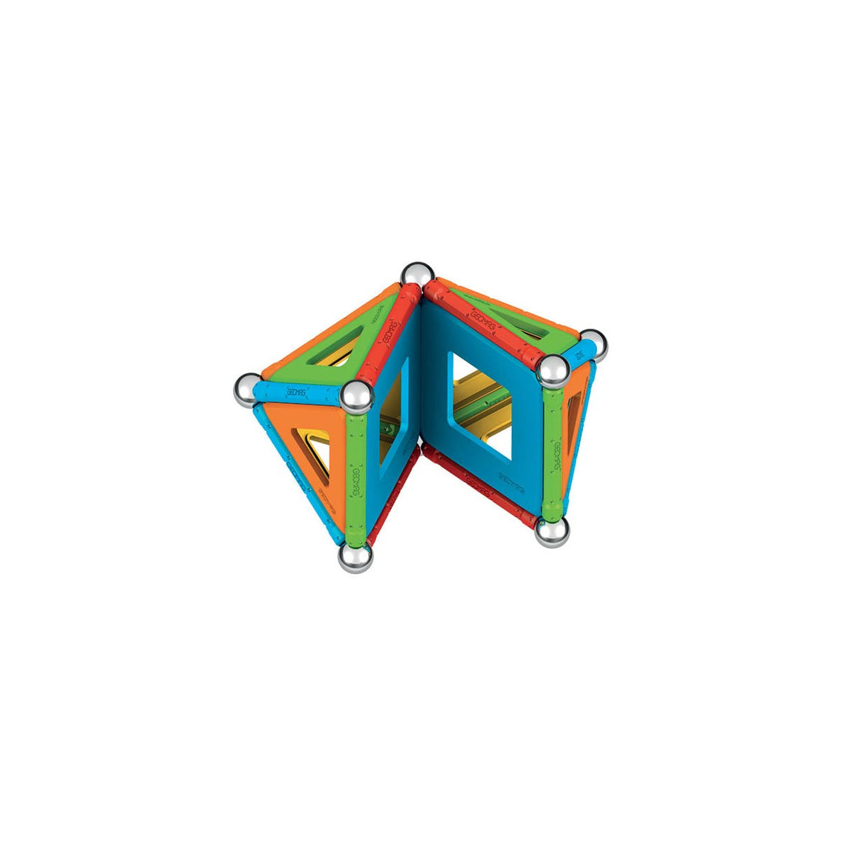 Panneaux super couleurs Geomag recyclés, 52 pcs.