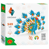 Alexander jouets origami 3d - paon, 549pcs.