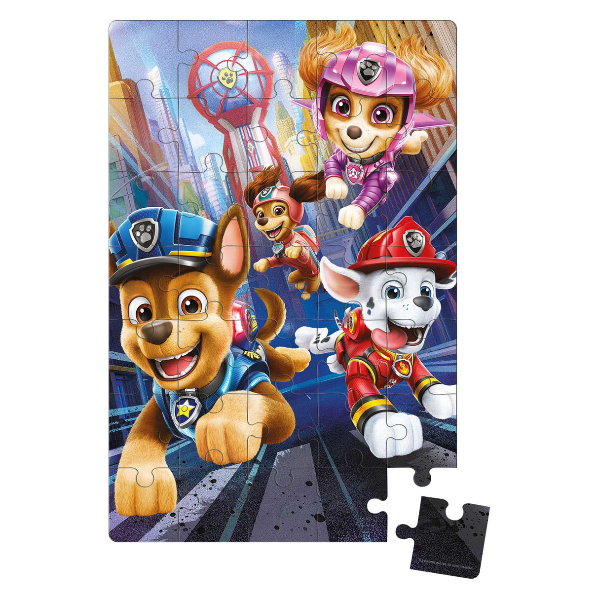 Tactic Paw Patrol – Le puzzle du sol du film – Puzzle – à partir de 3 ans – 35 pièces – 60x40 cm