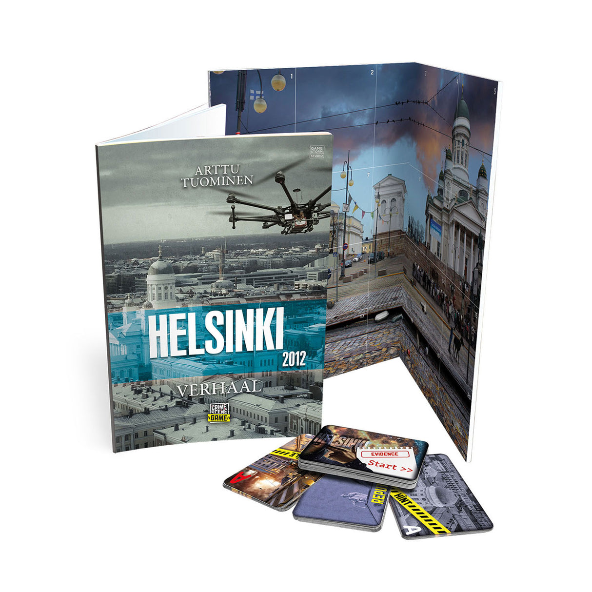 Escena táctica del crimen Helsinki NL Juego de mesa