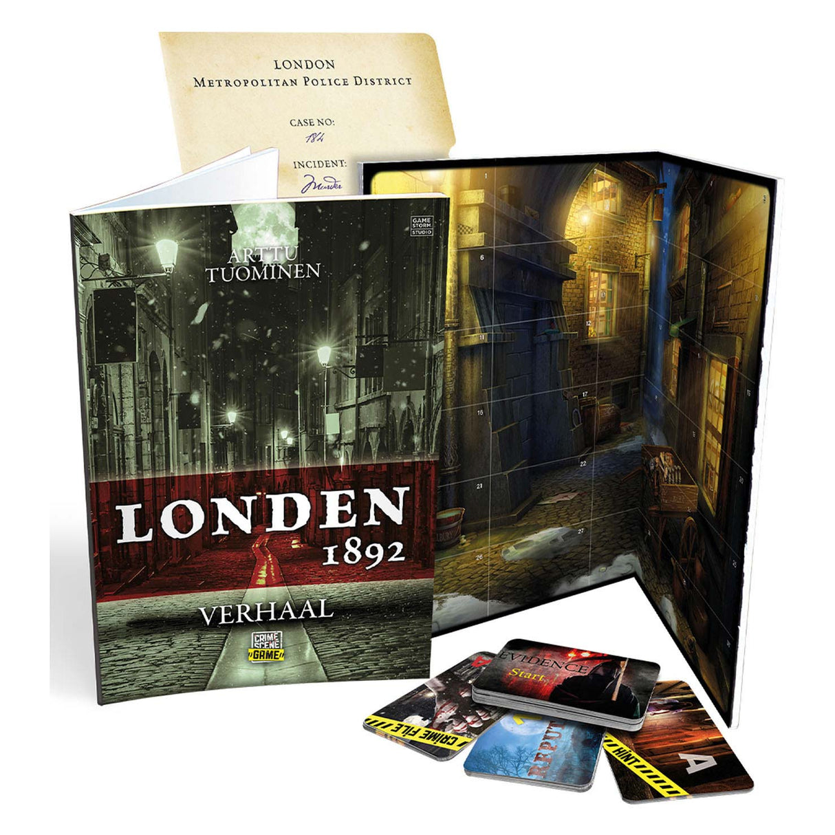 Taktična prizorišče kriminala London NL Board Game