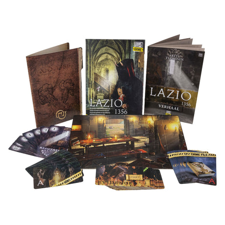 Tactic crime scene lazio 1356 en board game