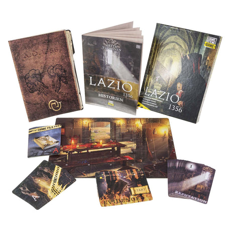 Tactic crime scene lazio 1356 en board game