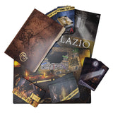 Scène de crime tactique Lazio 1356 – jeu de société – jeu de crime – mystère historique dans un monastère – enquête et déduction approfondies – série de scènes de crime – Game Storm Studio - 1 joueur ou plus – à partir de 18 ans
