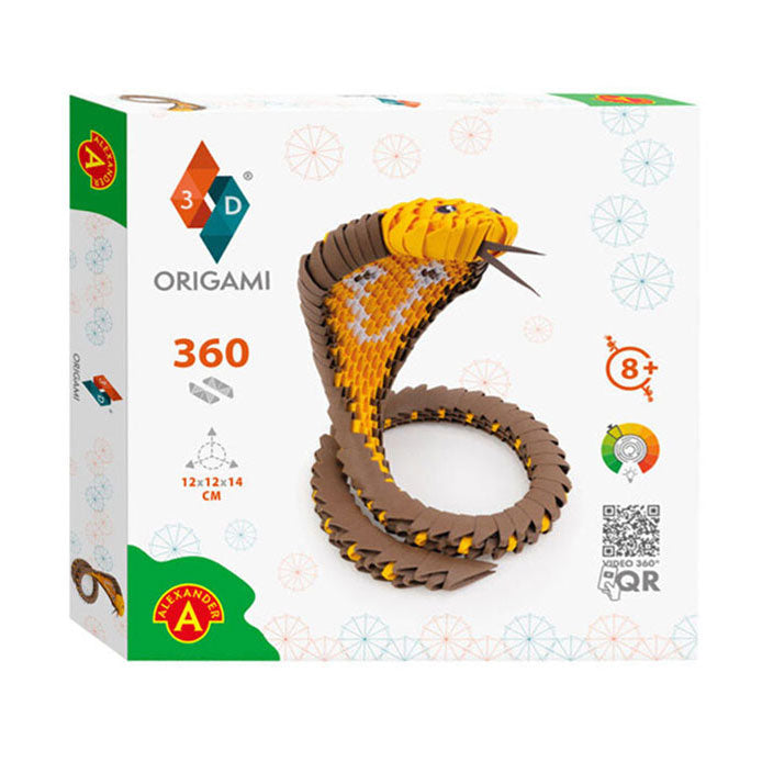 Origami 3d Cobra, 360dlg