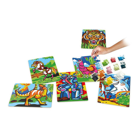 Alexander Toys grande boîte de peinture sur sable sablonneux - peinture sur sable pour enfants