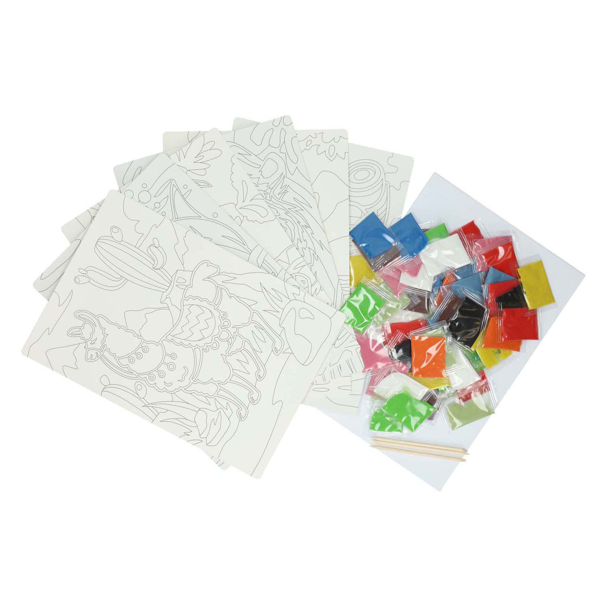 Sand Art Crafts Mega Pack (66 sacs Craft Sand)