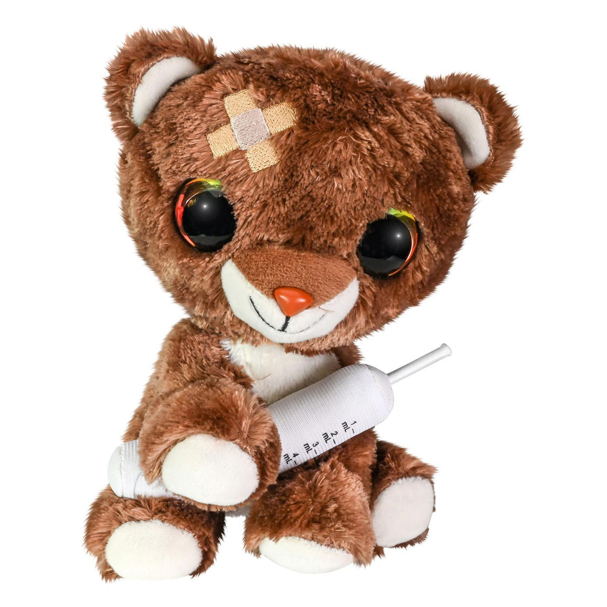 Lumo Stars Hug Get Well - Brun Bear With Spray, 15 cm